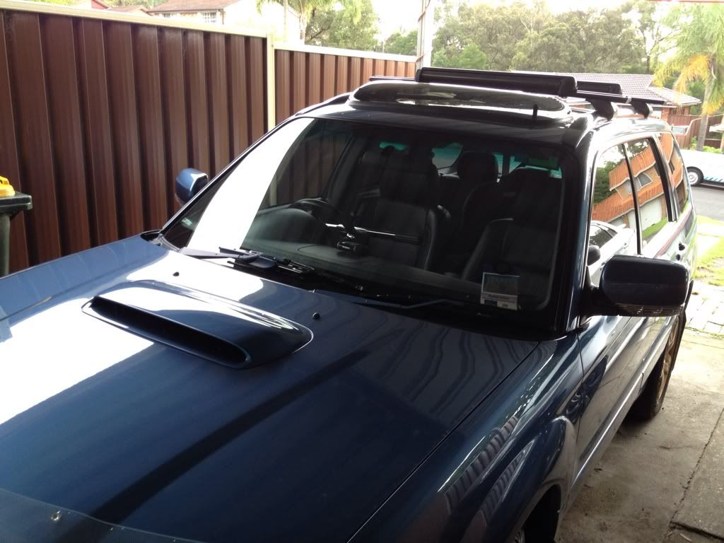 Subaru forester deals moonroof air deflector